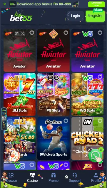 Bet55 Game Apk