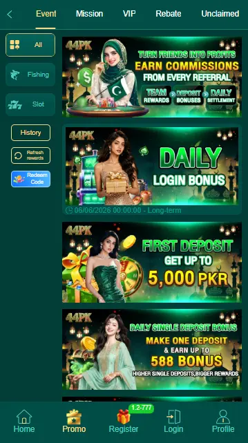 44PK Game App
