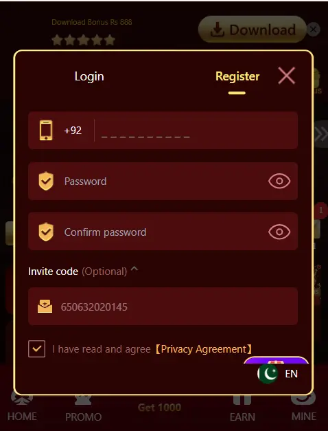 H789 Game Login