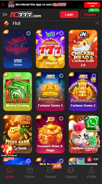 AC777 Game Apk